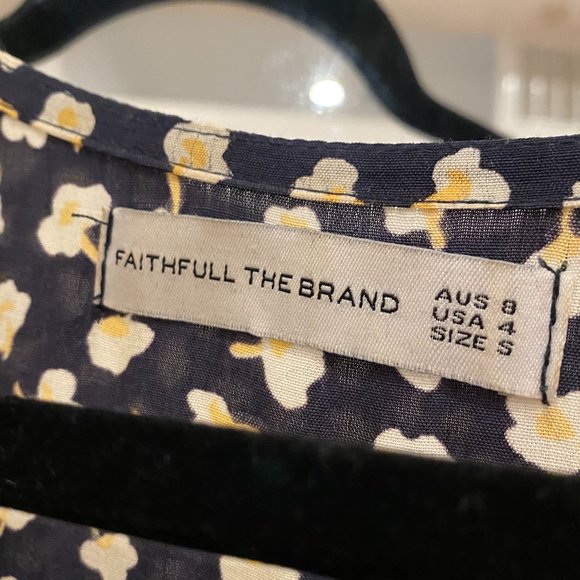Faithful the Brand - Floral Wrap Dress - Small - Picture 6 of 15